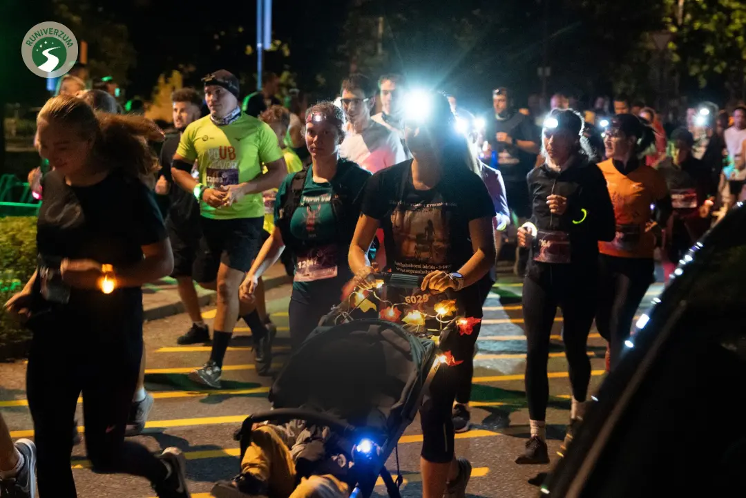 Éjszakai futás babakocsival